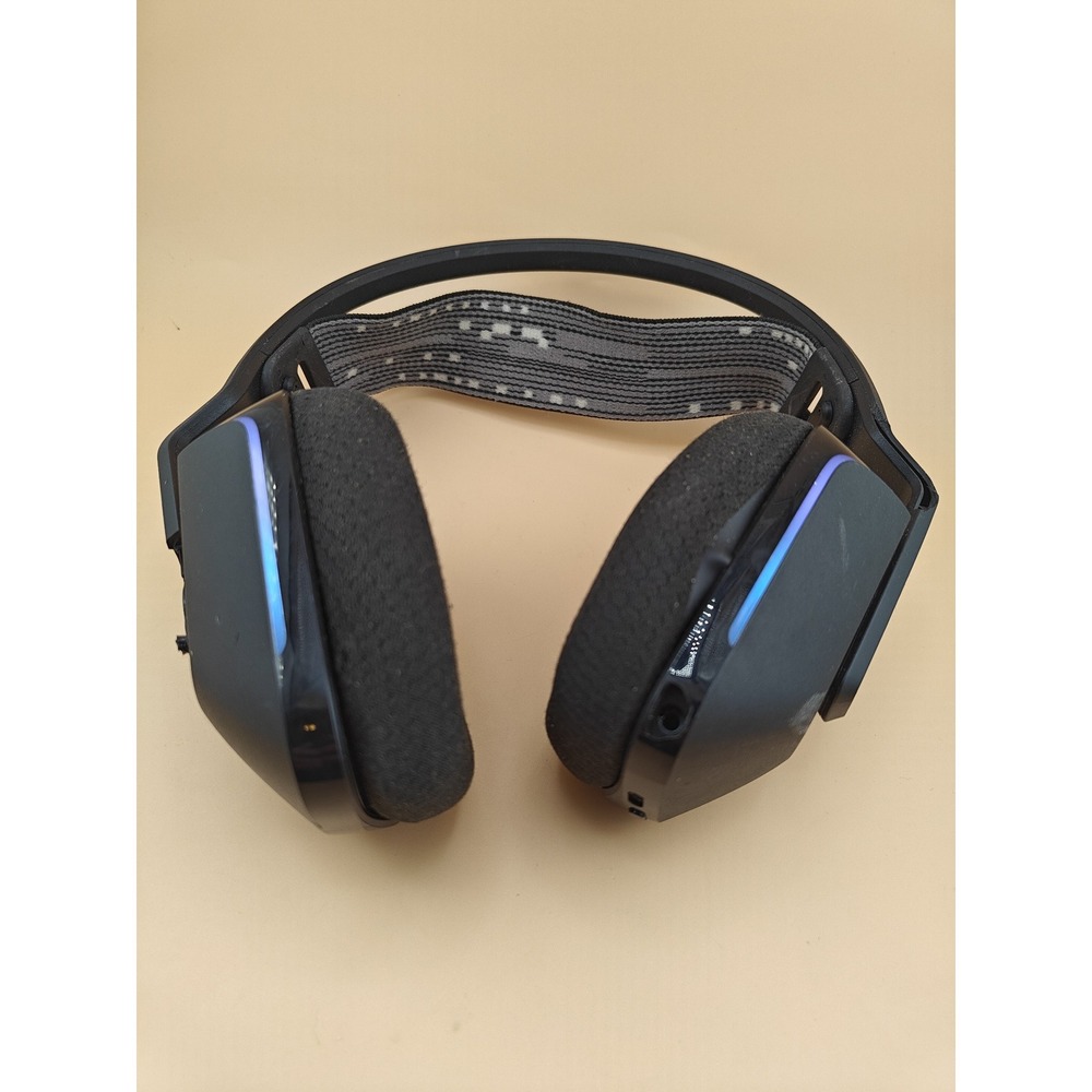 Logitech G733 Wireless Gaming Headset Black AS IS Parts Repair No Dongle